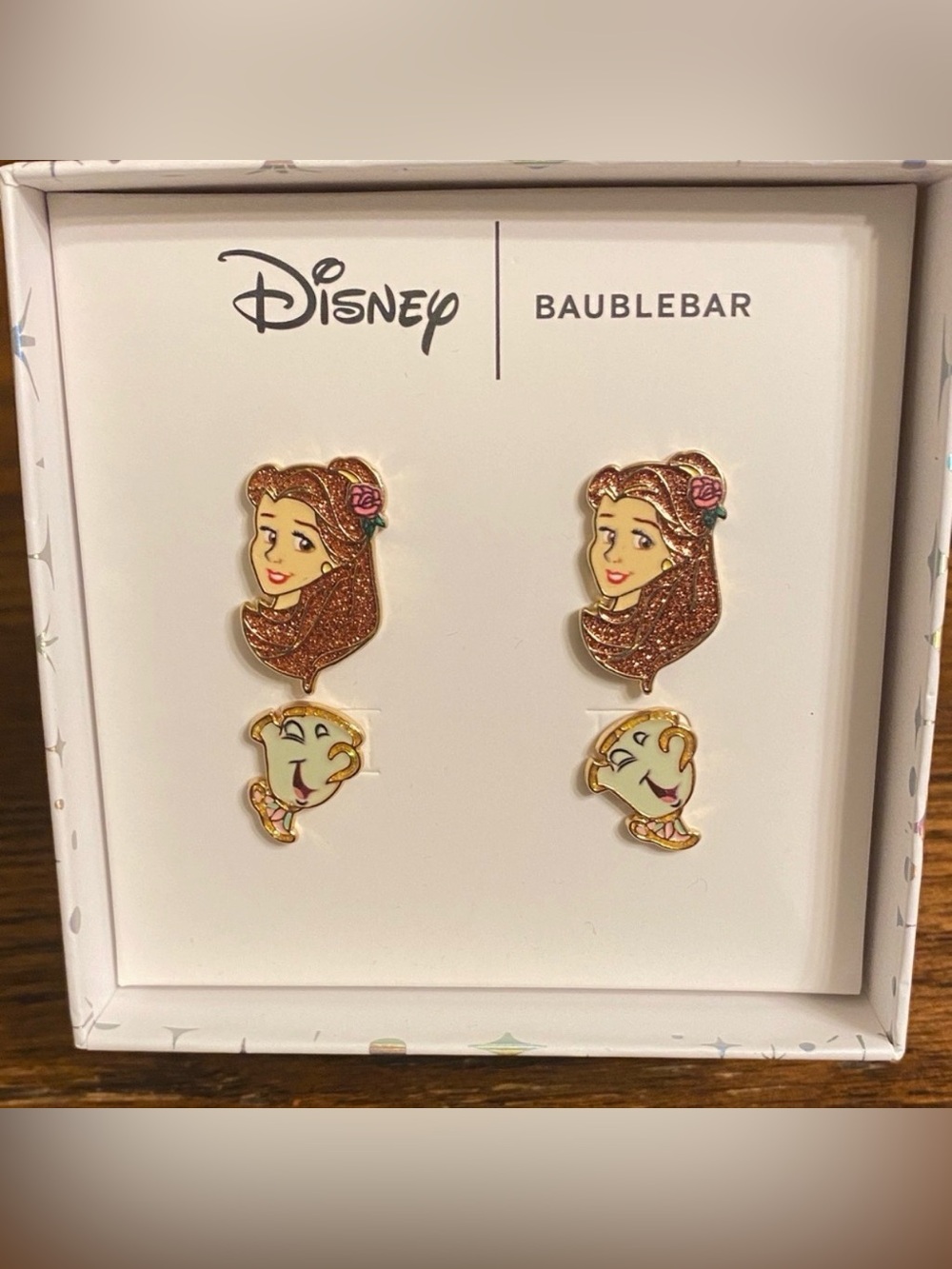 BaubleBar Belle & Chip Disney Earring Set
